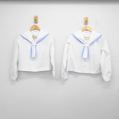 【中古】青森県 根城中学校 女子制服 2点 (セーラー服) sf072087