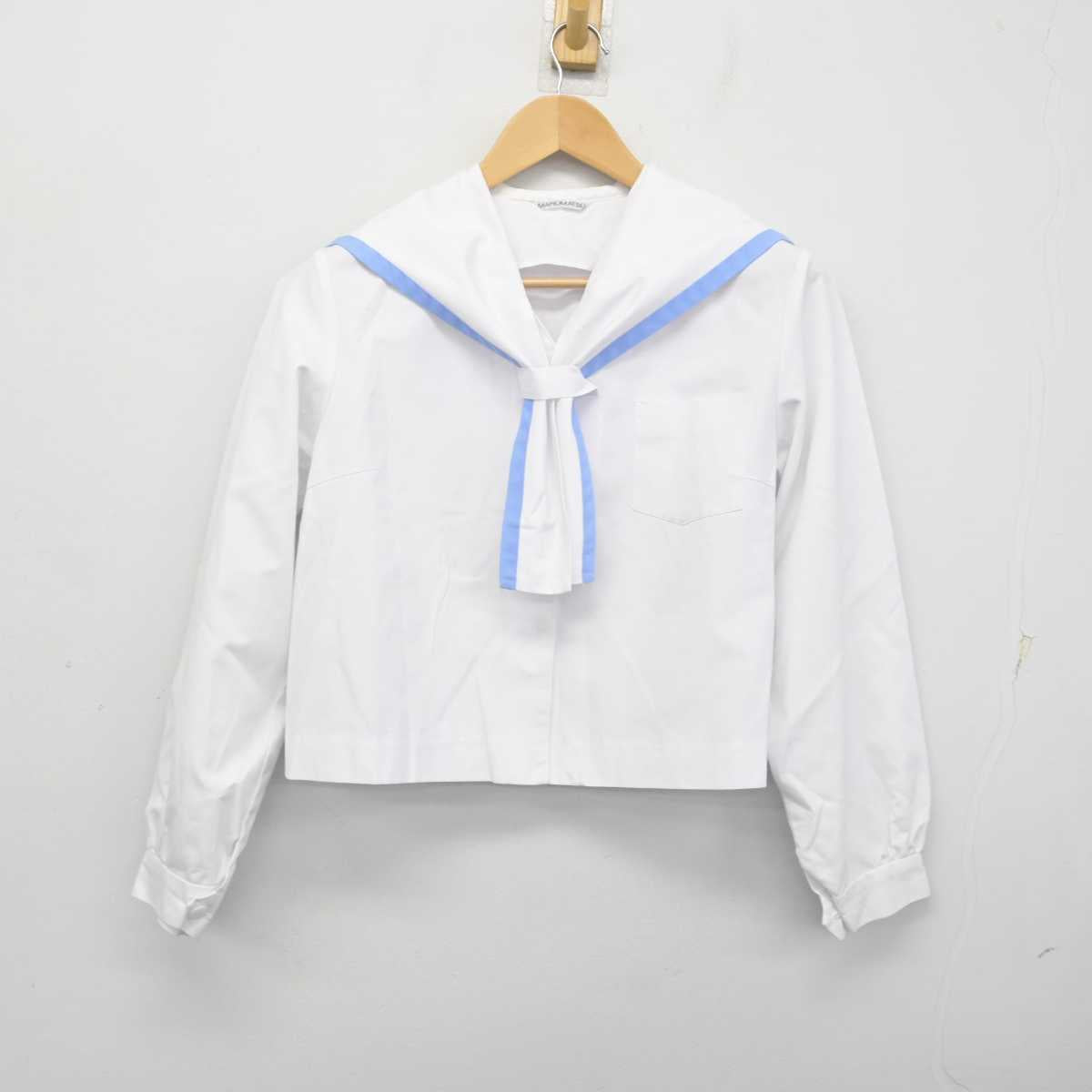 【中古】青森県 根城中学校 女子制服 2点 (セーラー服) sf072087