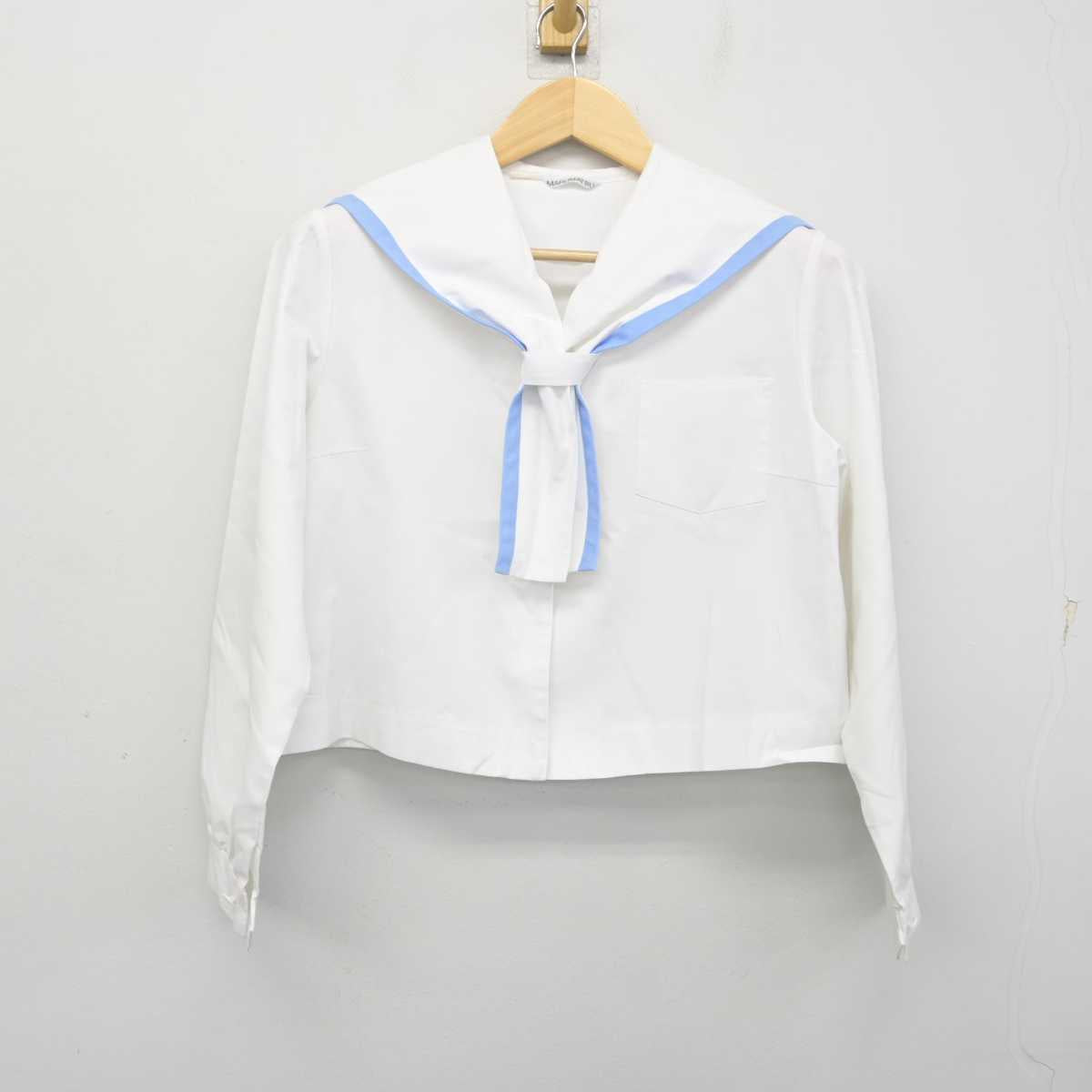 【中古】青森県 根城中学校 女子制服 2点 (セーラー服・セーラー服) sf072088