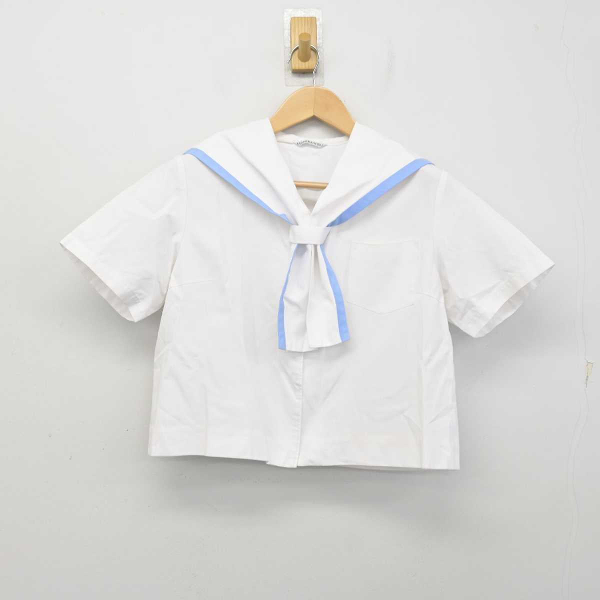 【中古】青森県 根城中学校 女子制服 2点 (セーラー服・セーラー服) sf072088