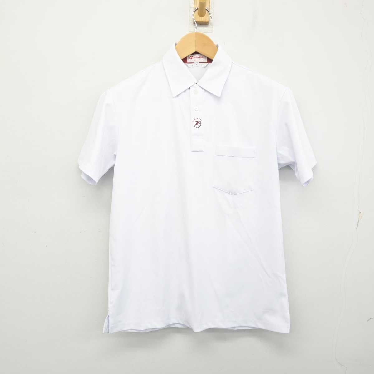 【中古】大阪府 平田中学校 女子制服 2点 (シャツ・シャツ) sf072097