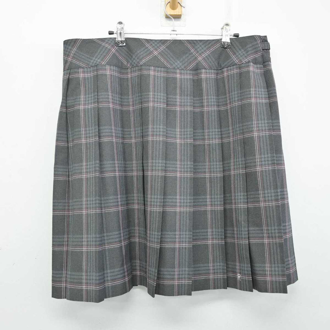 【中古】北海道 立命館慶祥高等学校 女子制服 5点 (ブレザー・ニット・シャツ・スカート) sf072144