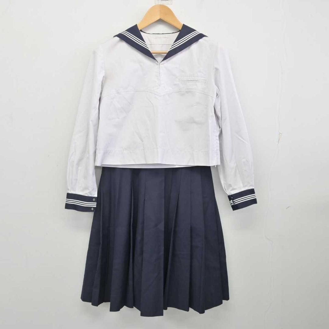 【中古】東京都 豊島岡女子学園高等学校 女子制服 2点 (セーラー服・スカート) sf072157 | 中古制服通販パレイド