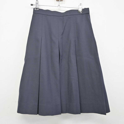 【中古】京都府 龍谷大学付属平安高等学校 女子制服 4点 (ブレザー・ニット・シャツ・スカート) sf072167