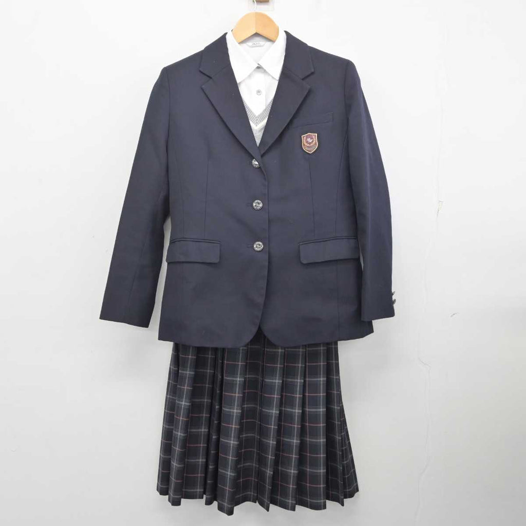 大阪府 本物 大阪教育大学附属高等学校 女子制服 5点 sf005326