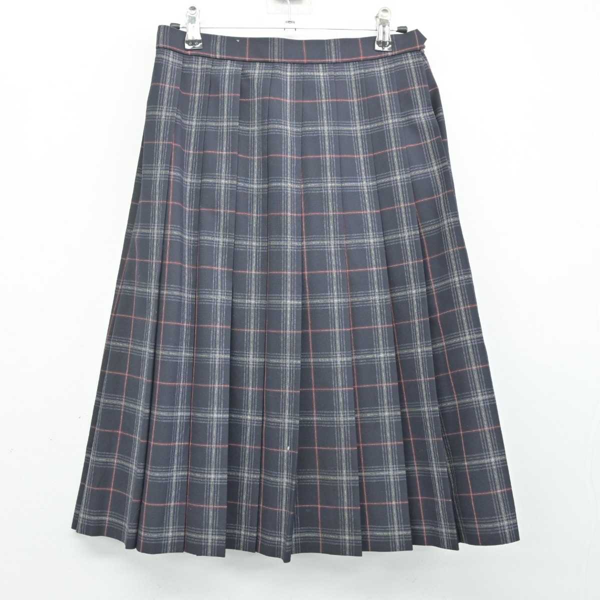 【中古】大阪府 大阪府教育センター附属高等学校 女子制服 2点 (シャツ・スカート) sf072175