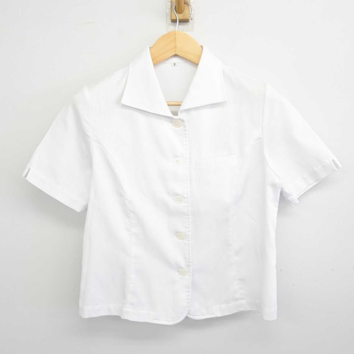 【中古】秋田県 秋田市立泉中学校 女子制服 2点 (シャツ) sf072200