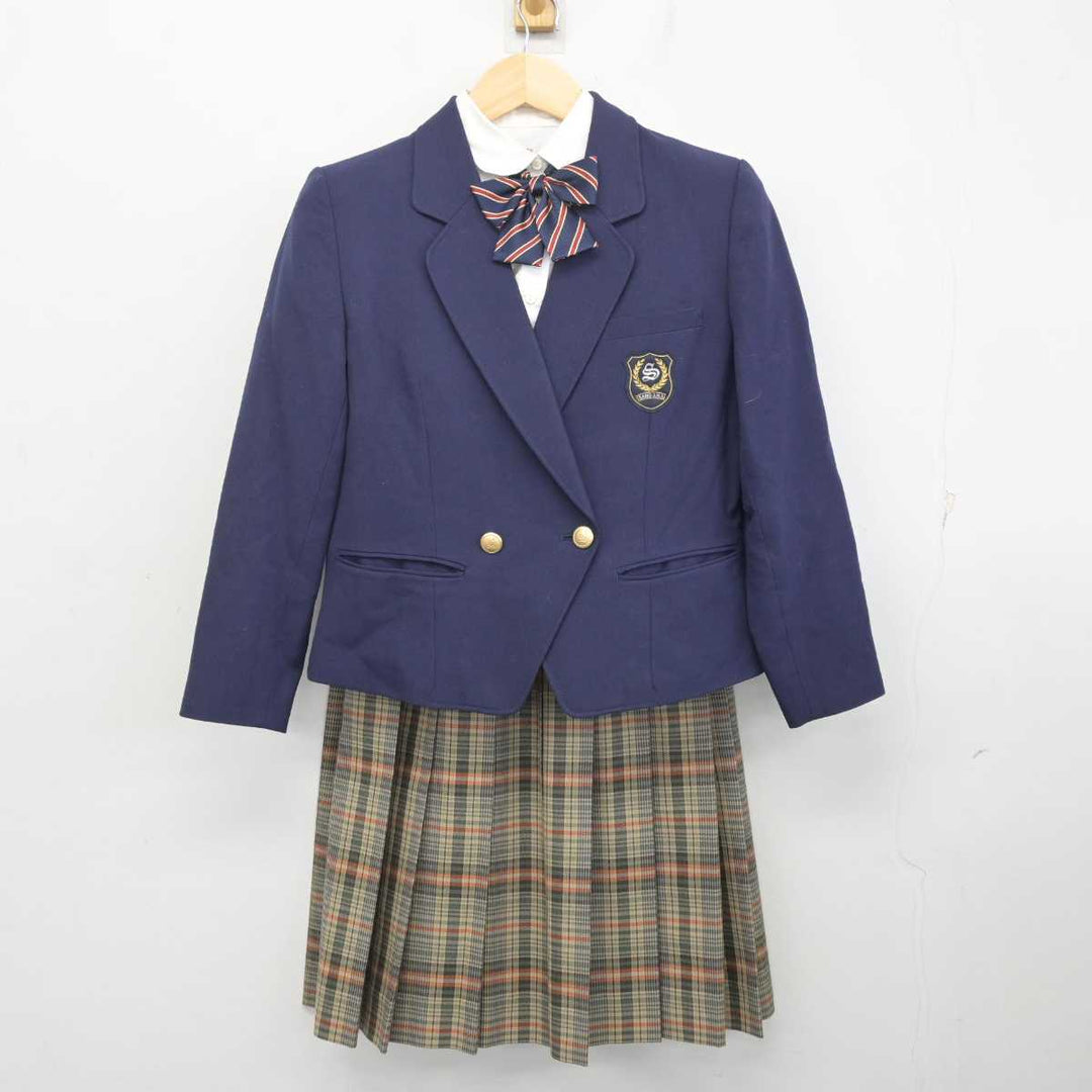 【中古】群馬県 高崎市立佐野中学校 女子制服 4点 (ブレザー・シャツ・スカート) sf072220 | 中古制服通販パレイド