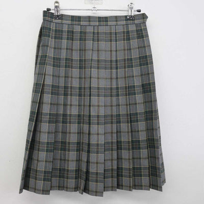 【中古】神奈川県 横浜創英中学・高等学校 女子制服 2点 (ニット・スカート) sf072228