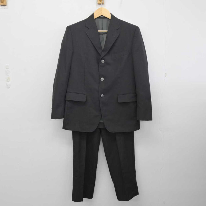 中古】愛知県 岡崎城西高等学校 男子制服 2点 (ブレザー・ズボン