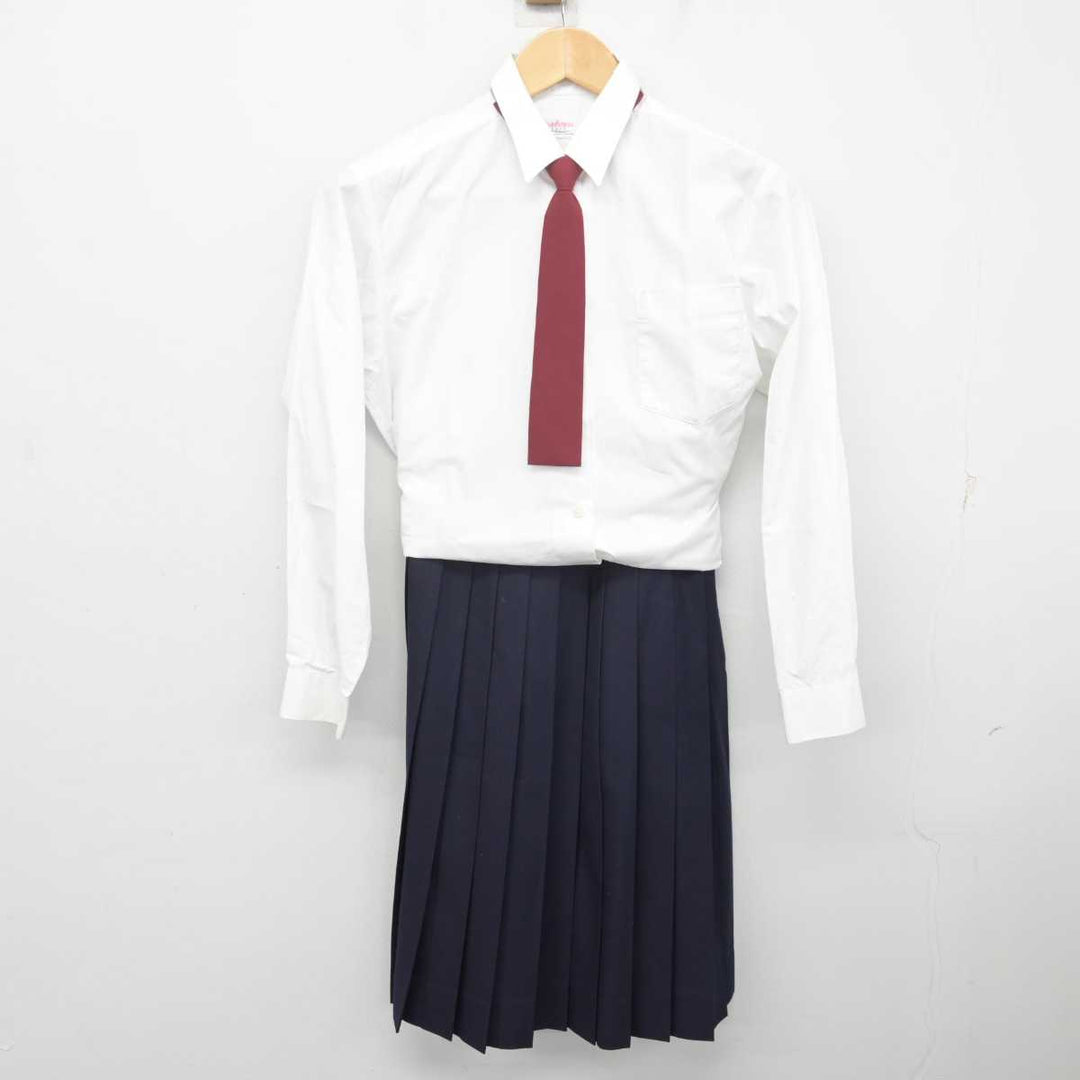 【中古】長崎県 諫早商業高等学校 女子制服 6点 (ブレザー・ベスト・シャツ・スカート) sf072251 | 中古制服通販パレイド