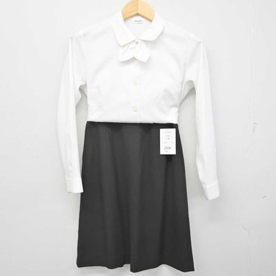 【中古】 事務服 女子制服 2点 (シャツ・スカート) sf072282