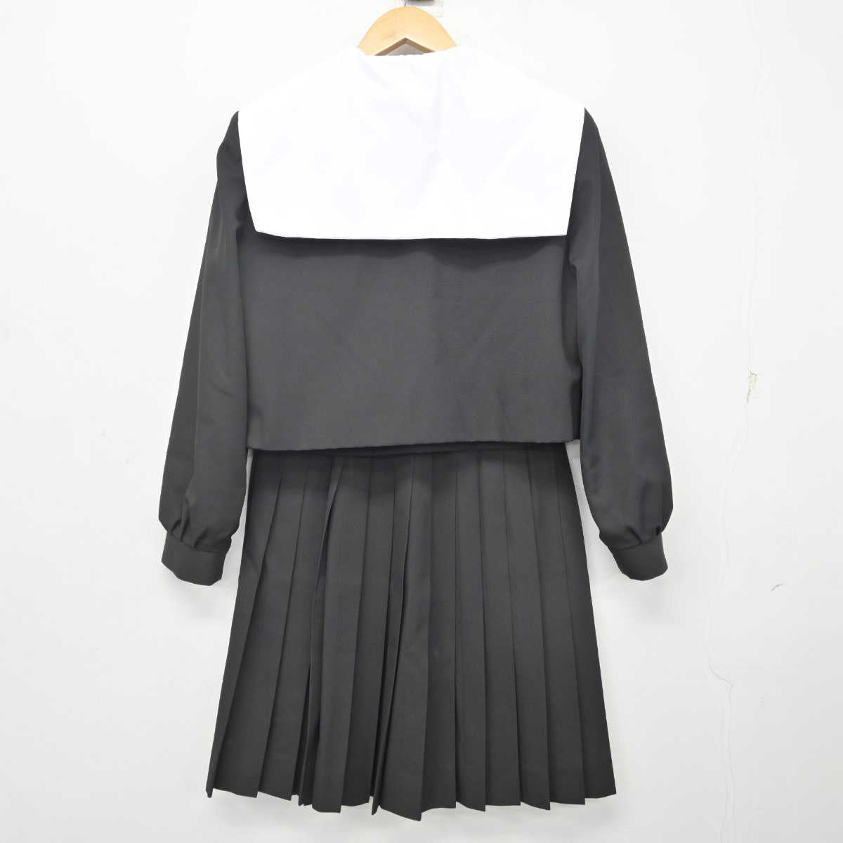 【中古】愛知県 国府高等学校 女子制服 2点 (セーラー服・スカート) sf072305