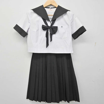 【中古】愛知県 国府高等学校 女子制服 3点 (セーラー服・スカート) sf072306