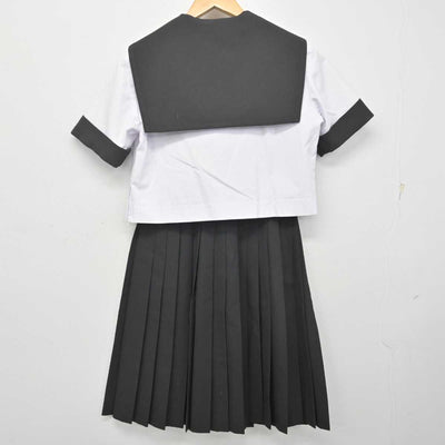 【中古】愛知県 国府高等学校 女子制服 3点 (セーラー服・スカート) sf072306