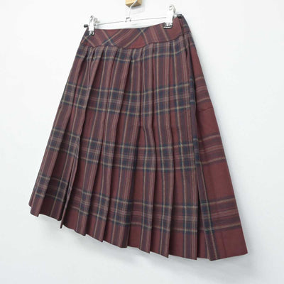 【中古】東京都 帝京中学校・高等学校 女子制服 1点 (スカート) sf072344