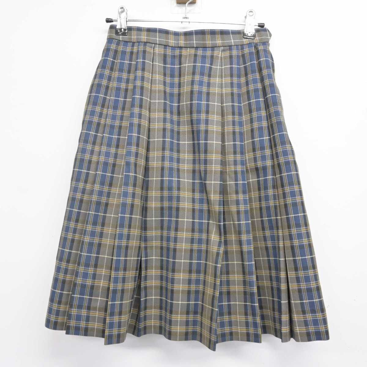 【中古】東京都 桜丘中学校・高等学校 女子制服 2点 (スカート) sf072349