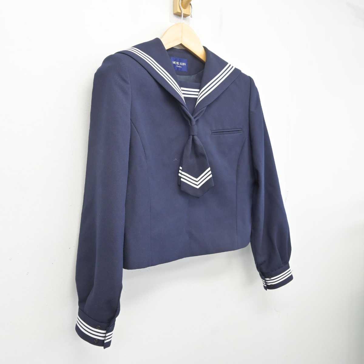 【中古】北海道 高栄中学校 女子制服 2点 (セーラー服) sf072372