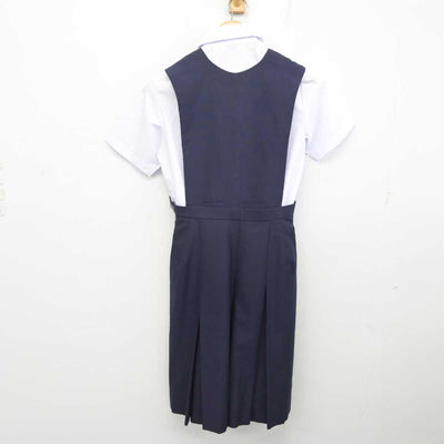 【中古】愛知県 岡崎高等学校 女子制服 2点 (スカート・シャツ) sf072404