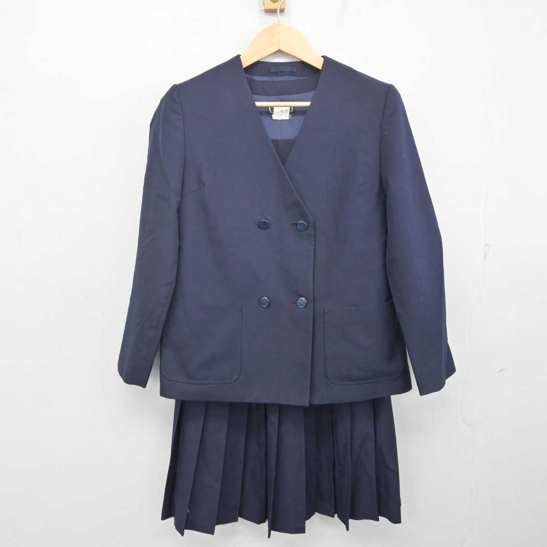 【中古】埼玉県 蕨市立東中学校 女子制服 3点 (ブレザー・ベスト・スカート) sf072433