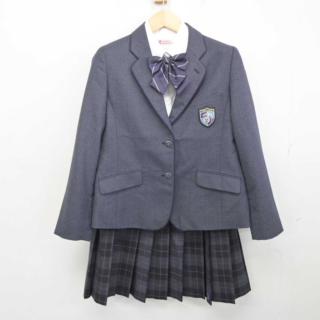 【中古】東京都 武蔵野大学附属千代田高等学院 女子制服 4点 (ブレザー・シャツ・スカート) sf072436 | 中古制服通販パレイド