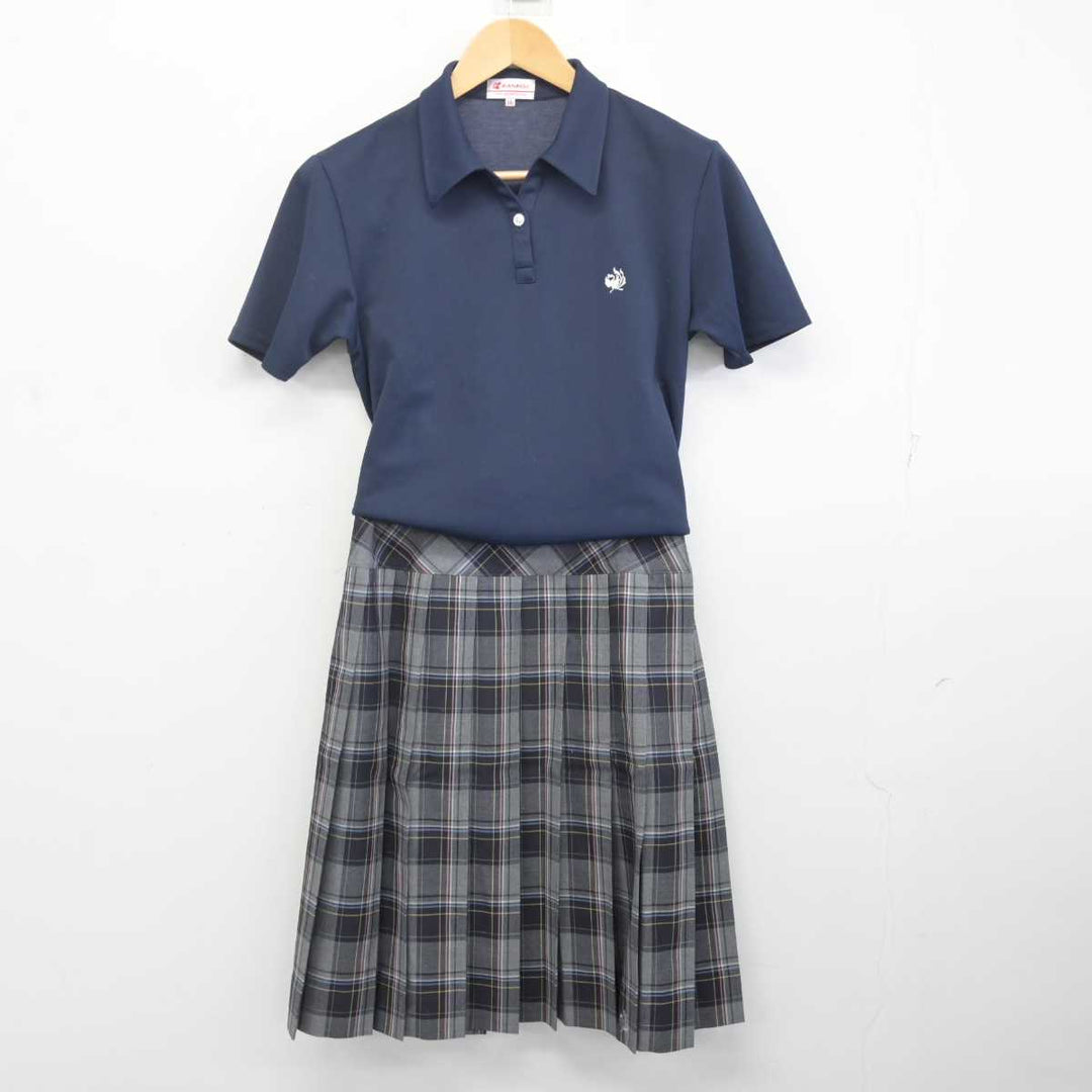 【中古】東京都 武蔵野大学附属千代田高等学院 女子制服 3点 (シャツ・シャツ・スカート) sf072439