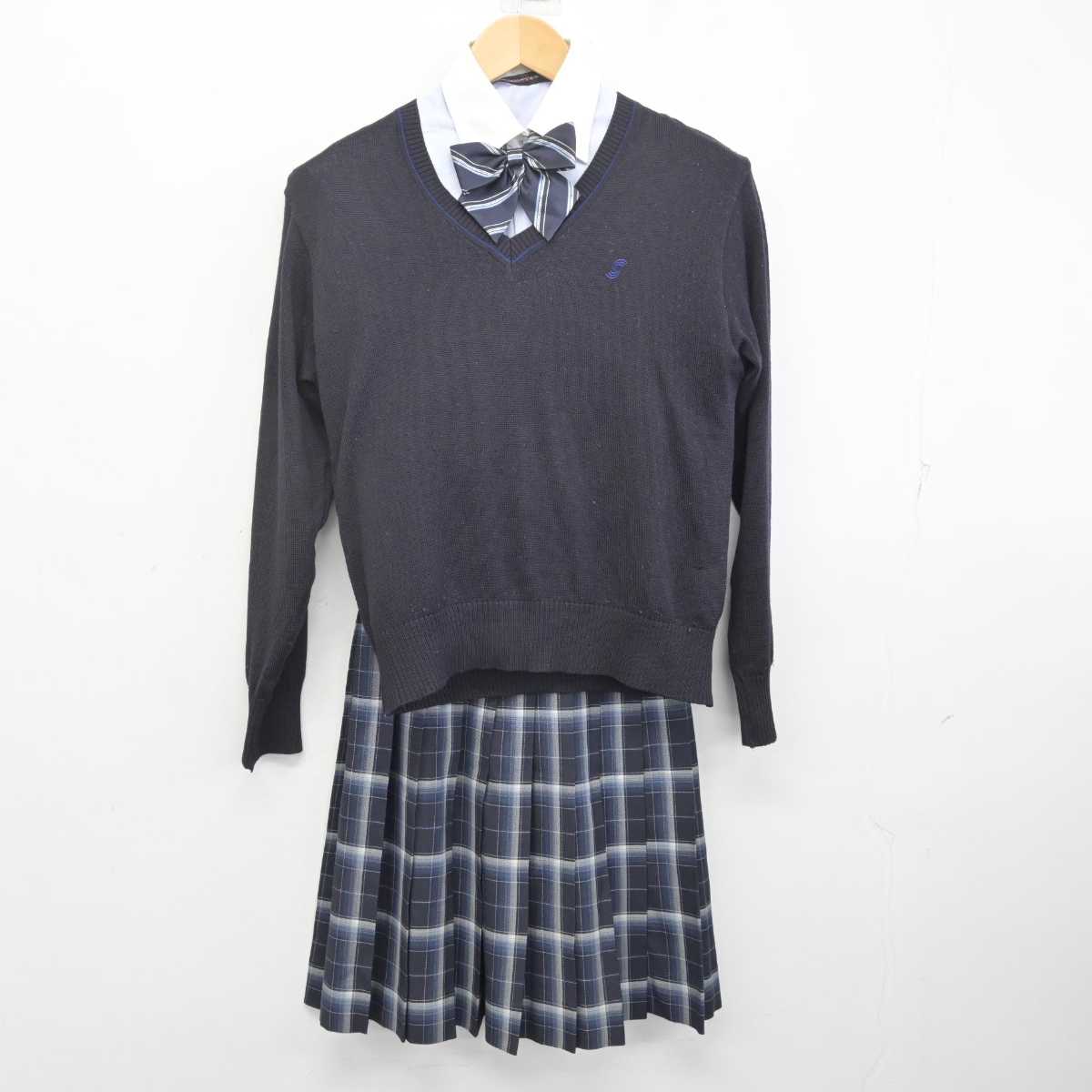 中古】東京都 淑徳巣鴨高等学校 女子制服 5点 (ブレザー・ニット・シャツ・スカート) sf072444 | 中古制服通販パレイド