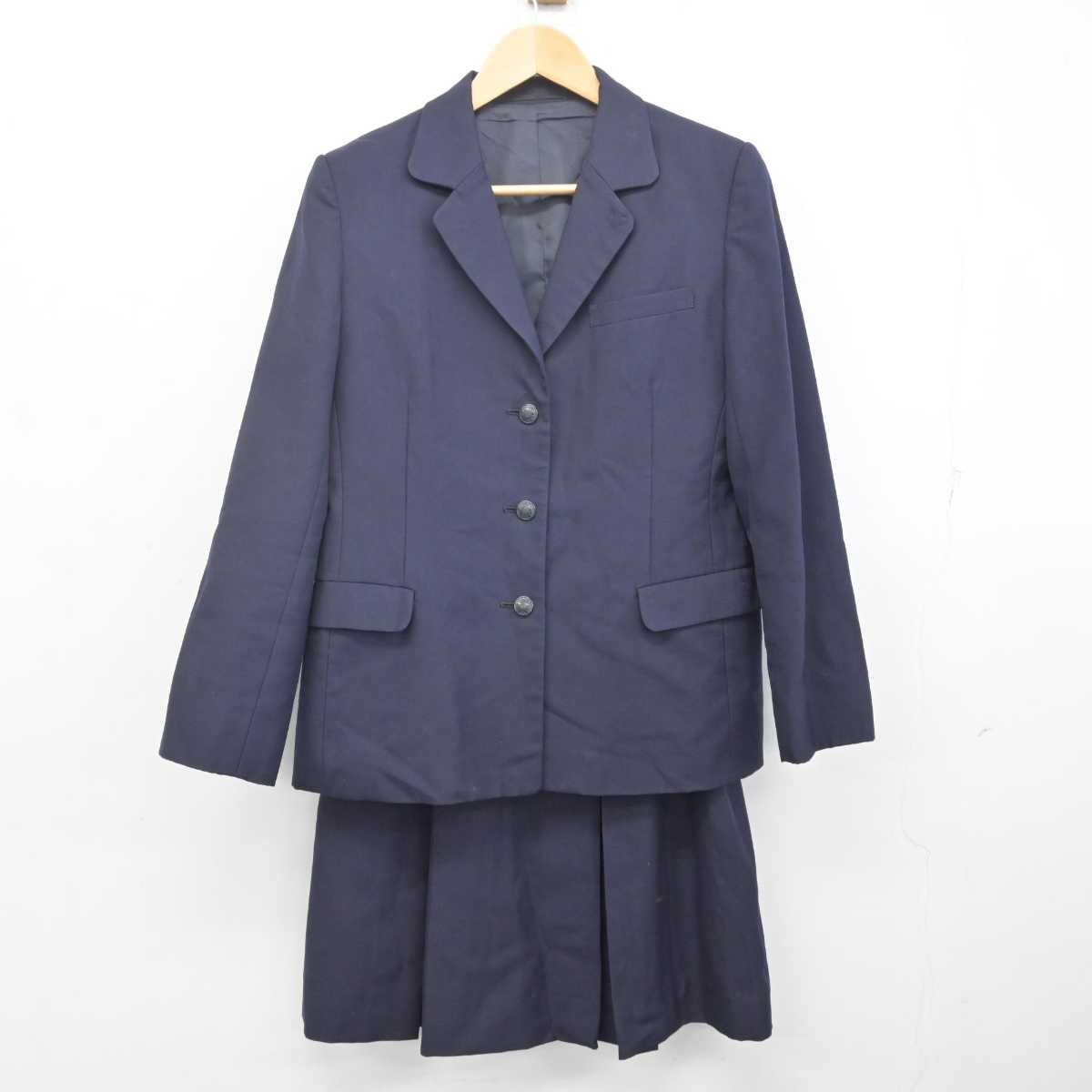 【中古】東京都 日比谷高等学校 女子制服 2点 (ブレザー・スカート) sf072446