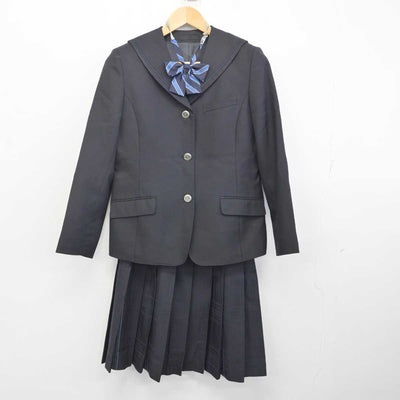 【中古】埼玉県 川口市立高等学校 女子制服 3点 (ブレザー・スカート) sf072453