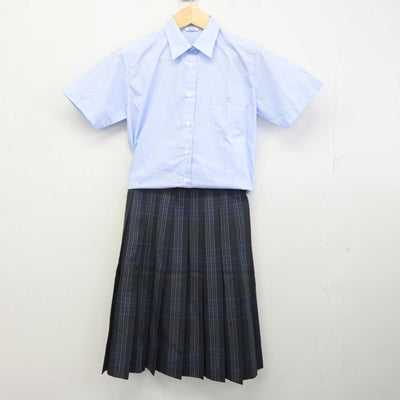 【中古】埼玉県 川口市立高等学校 女子制服 3点 (シャツ・シャツ・スカート) sf072455