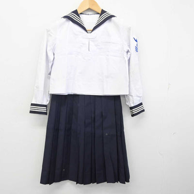 【中古】東京都 共立女子中学校 女子制服 4点 (セーラー服・セーラー服・スカート) sf072459