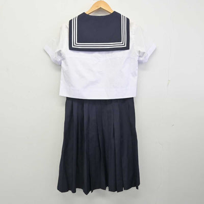 【中古】東京都 共立女子中学校 女子制服 2点 (セーラー服・スカート) sf072468