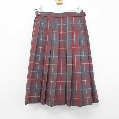 【中古】香川県 英明高等学校 女子制服 4点 (ニット・シャツ・スカート) sf072492