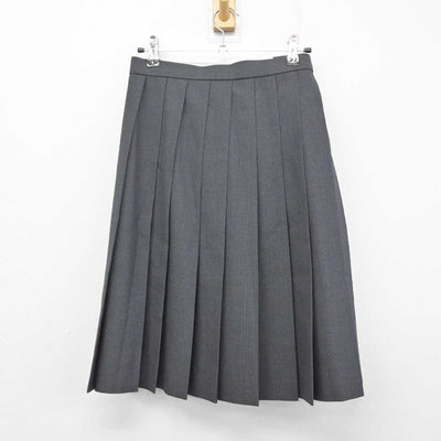 【中古】香川県 英明高等学校 女子制服 4点 (ニットベスト・スカート) sf072493