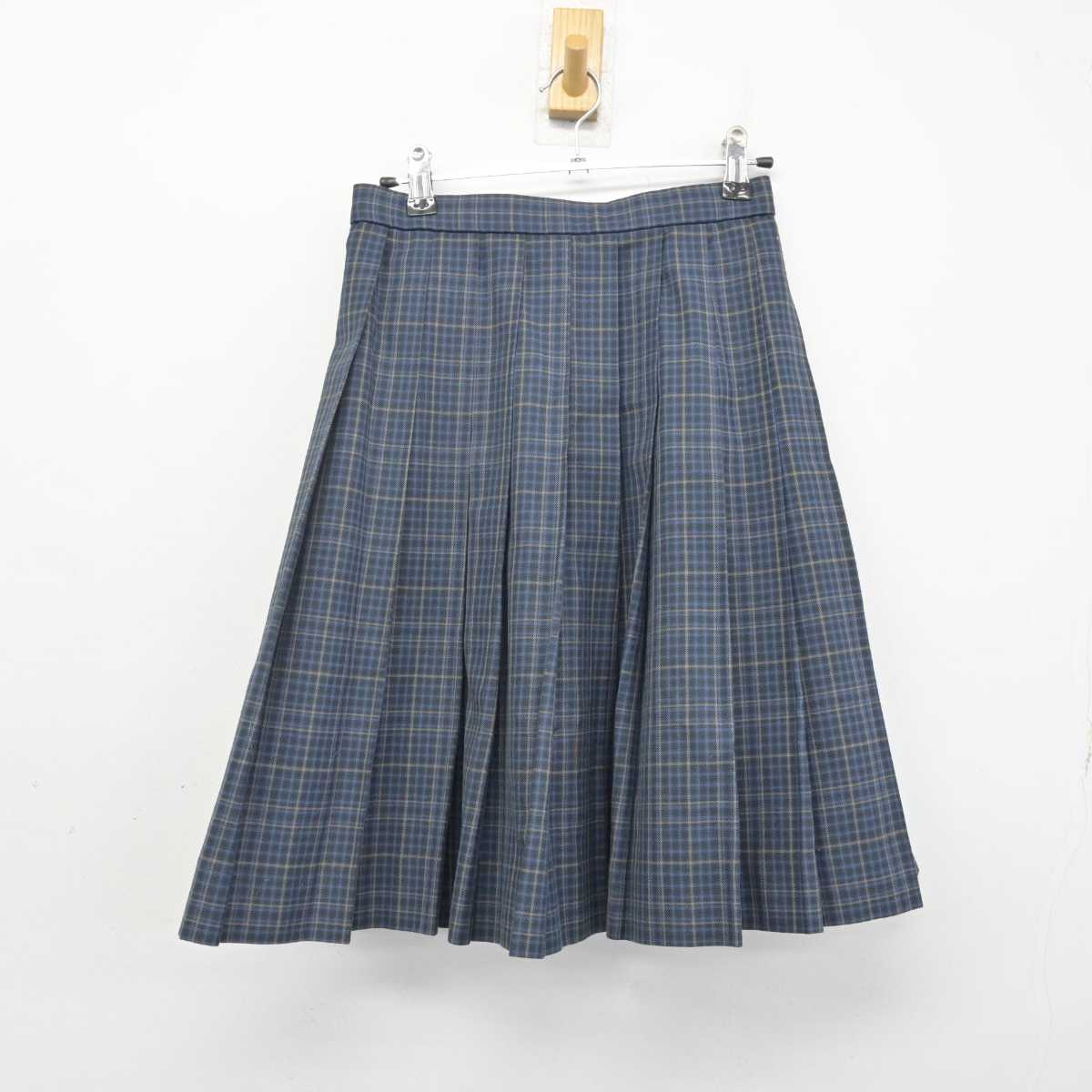 【中古】大阪府 富秋中学校 女子制服 1点 (スカート) sf072503