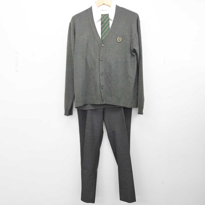 【中古】北海道 札幌西陵高等学校 男子制服 5点 (ブレザー・ニット・シャツ・ズボン) sf072504 | 中古制服通販パレイド