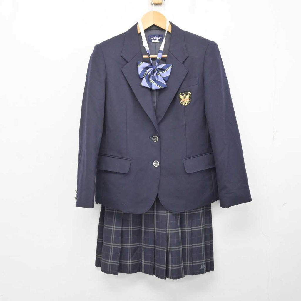 中古】千葉県 柏陵高等学校 女子制服 5点 (ブレザー・スカート