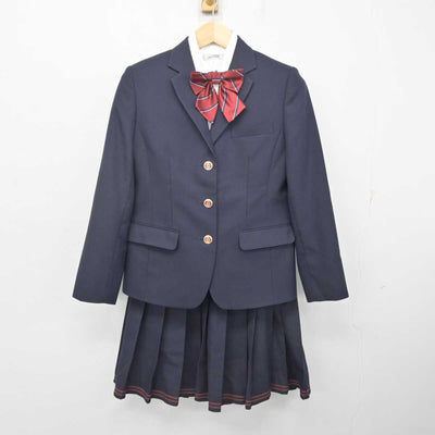 【中古】静岡県 浜松開誠館高等学校 女子制服 4点 (ブレザー・シャツ・スカート) sf072529