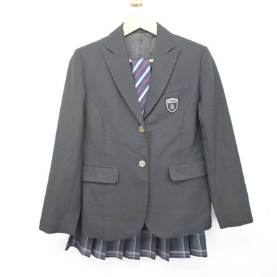 【中古】神奈川県 横浜翠陵高等学校 女子制服 4点 (ブレザー・スカート) sf072540