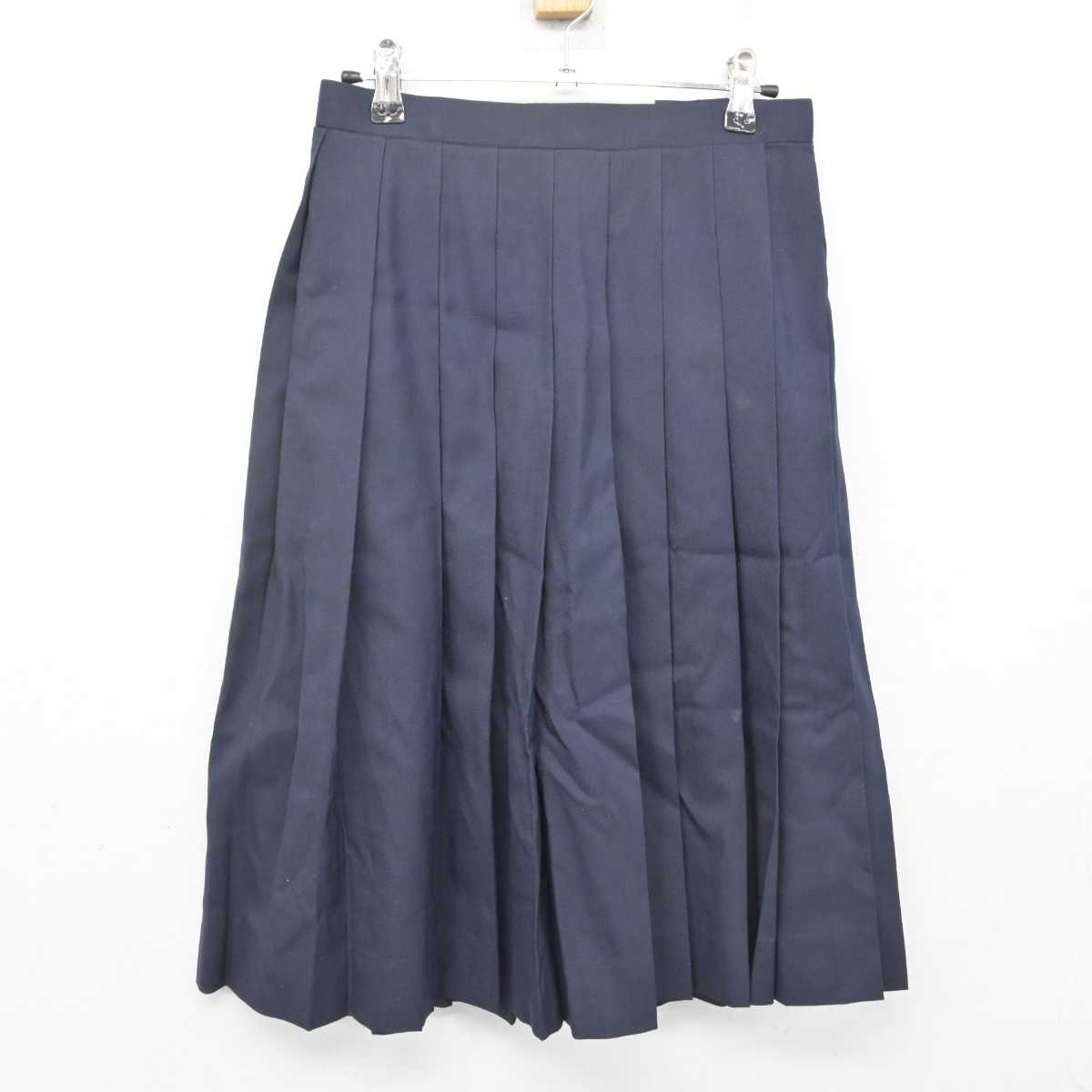 【中古】福島県 郡山第七中学校 女子制服 2点 (セーラー服・スカート) sf072549