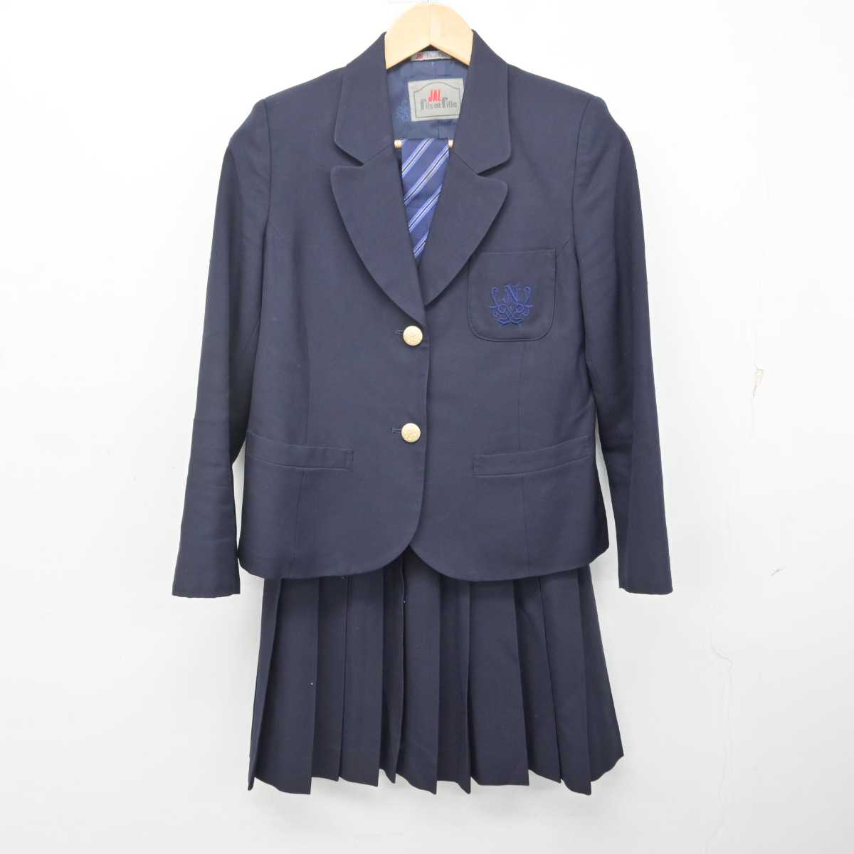 【中古】神奈川県 日本大学高等学校 女子制服 4点 (ブレザー・スカート・スカート) sf072555