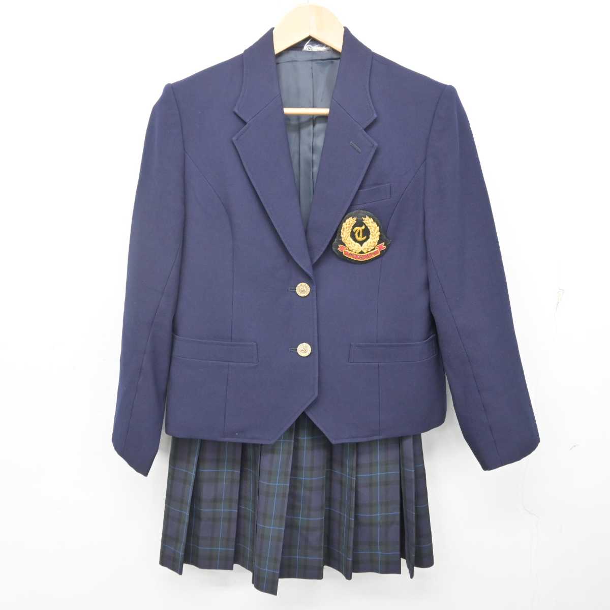 【中古】東京都 東京高等学校 女子制服 2点 (ブレザー・スカート) sf072557