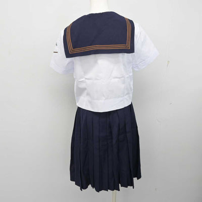 【中古】東京都 関東国際高等学校 女子制服 2点 (セーラー服・スカート) sf072560