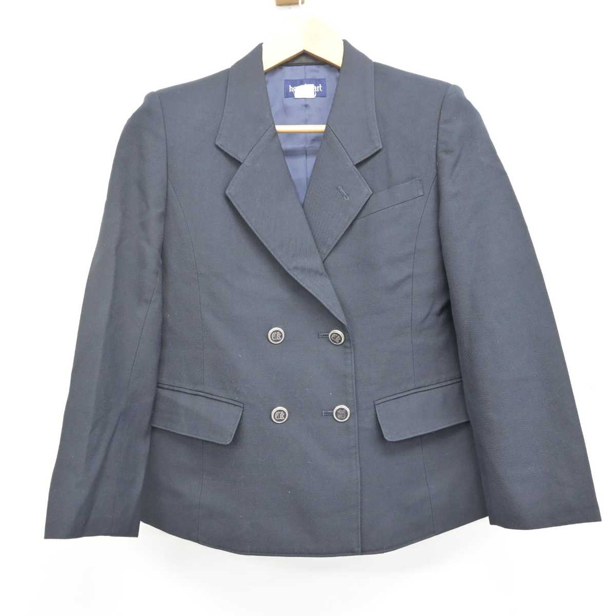 【中古】千葉県 千葉敬愛高等学校 女子制服 4点 (ブレザー・スカート) sf072565