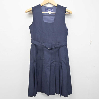 【中古】千葉県 成東中学校 女子制服 5点 (セーラー服・ジャンパースカート) sf072567