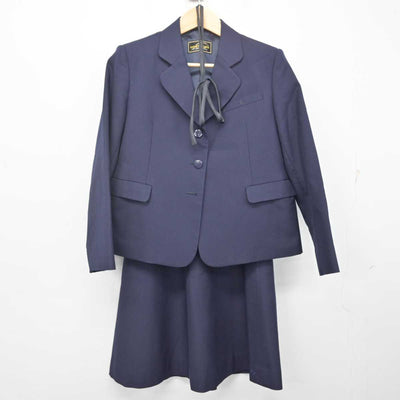 【中古】埼玉県 蕨高等学校 女子制服 4点 (ブレザー・ニット・スカート) sf072569