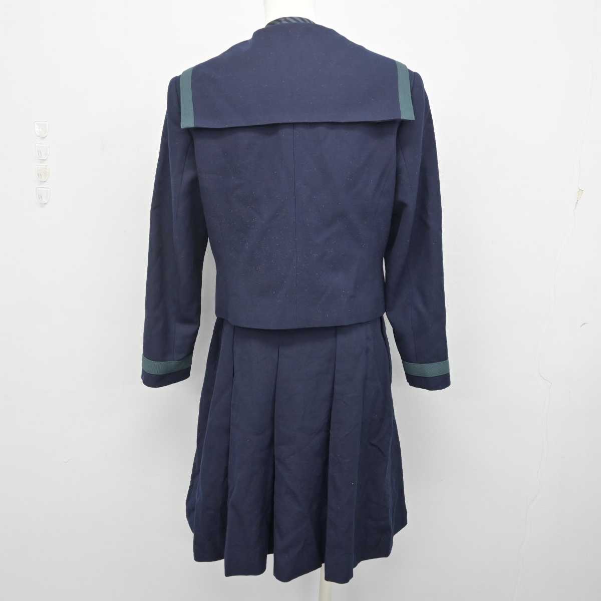 【中古】岐阜県 岐阜女子高等学校 女子制服 6点 (ブレザー・ベスト・スカート) sf072574