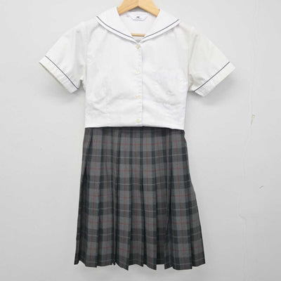 【中古】大阪府 梅花高等学校 女子制服 3点 (ブラウス・スカート) sf072584