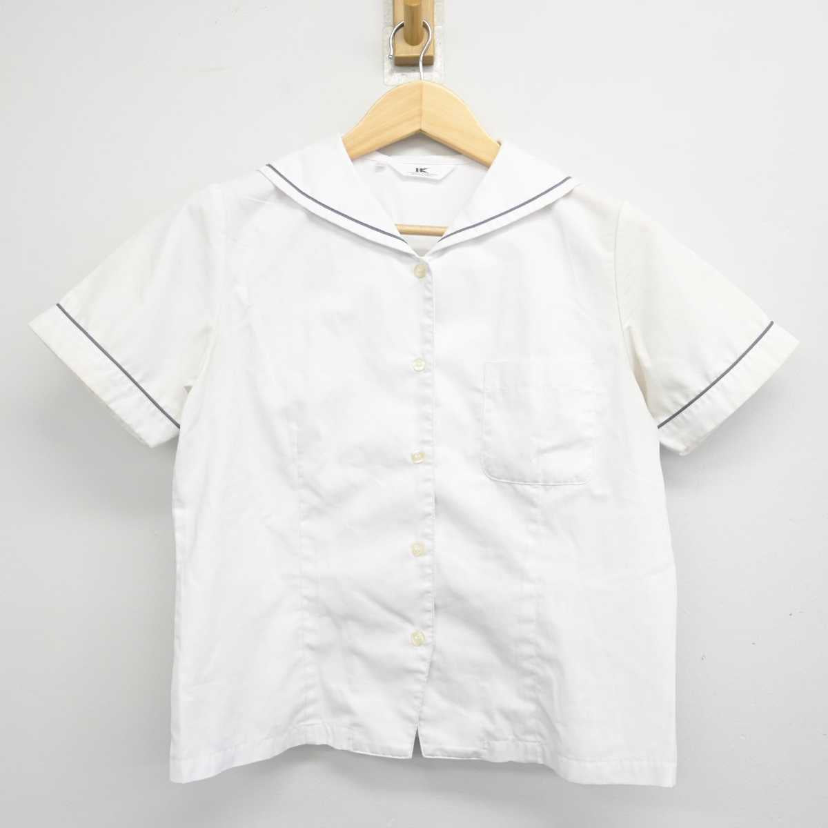 【中古】大阪府 梅花高等学校 女子制服 3点 (ブラウス・スカート) sf072584