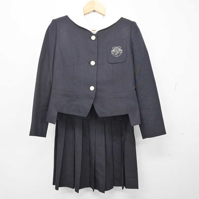 【中古】大阪府 梅花中学校 女子制服 4点 (ブレザー・ベスト・シャツ・スカート) sf072603